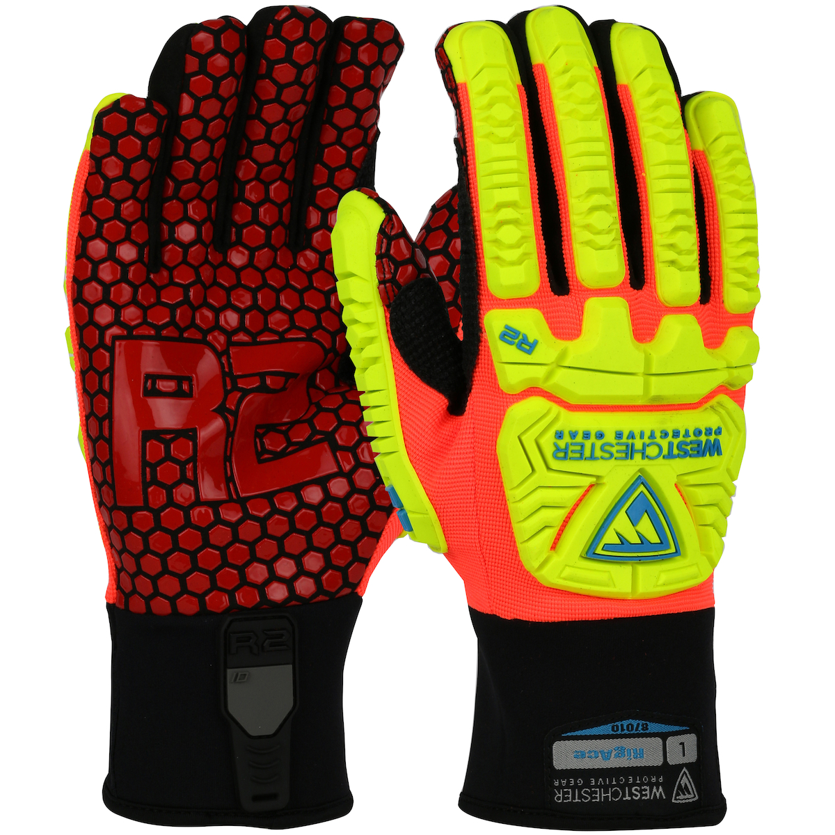 87010 PIP® R2 RigAce™ Impact-Resistant Silicone Grip Gloves